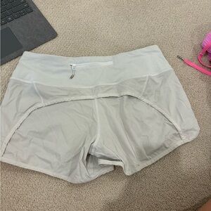 White lululemon speed ups